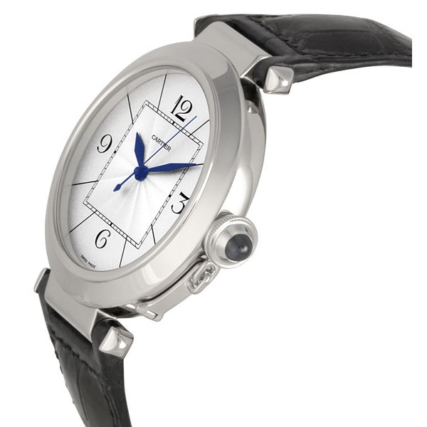 IMG_9085 Cartier W3018751 Pasha de Cartier Mens Automatic 18kt White Gold Replica 2