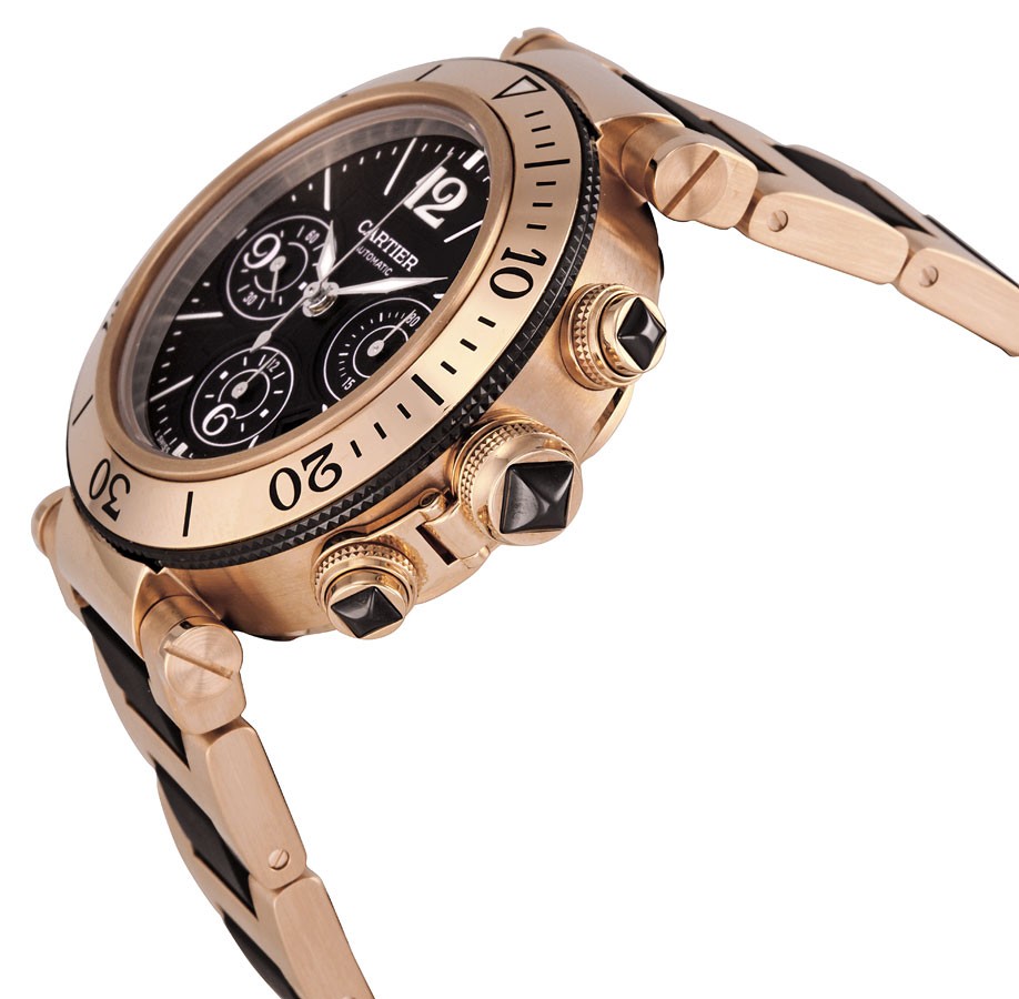 IMG_9085 Cartier W301980M Pasha de Cartier Mens Automatic 18kt Rose Gold Replica 2