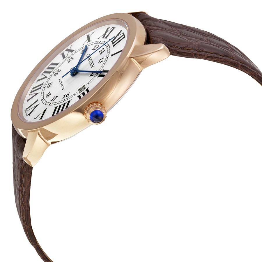 IMG_9085 Cartier W6701009 Ronde Solo de Cartier Mens Automatic 18kt Rose Gold Replica 2