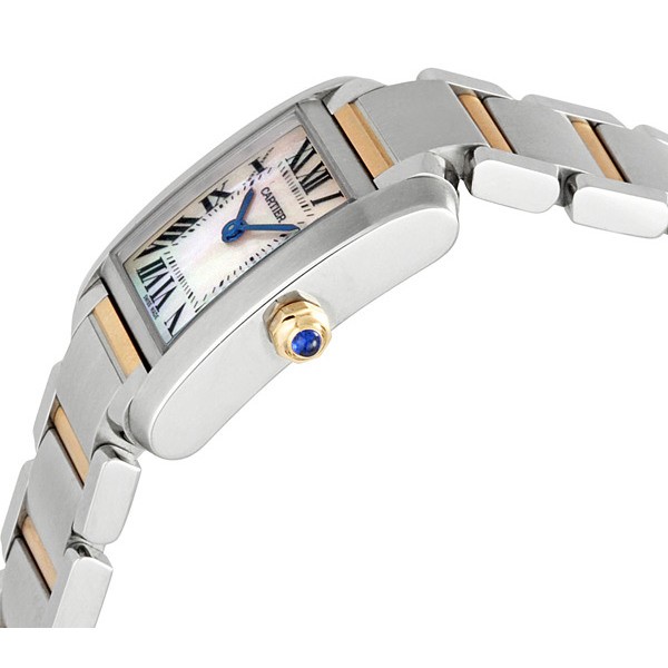 Cartier W51027Q4 Tank Ladies Quartz Stainless Steel Replica 2