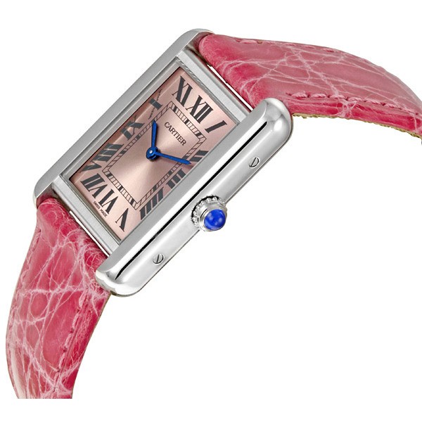 IMG_9085 Cartier W5200000 Tank Ladies Quartz Stainless Steel Replica 2