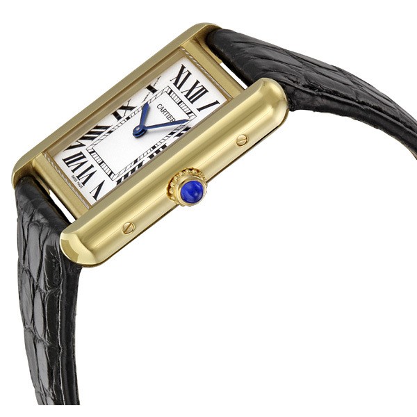 IMG_9085 Cartier W5200002 Tank Ladies Quartz 18kt Yellow Gold Replica 2