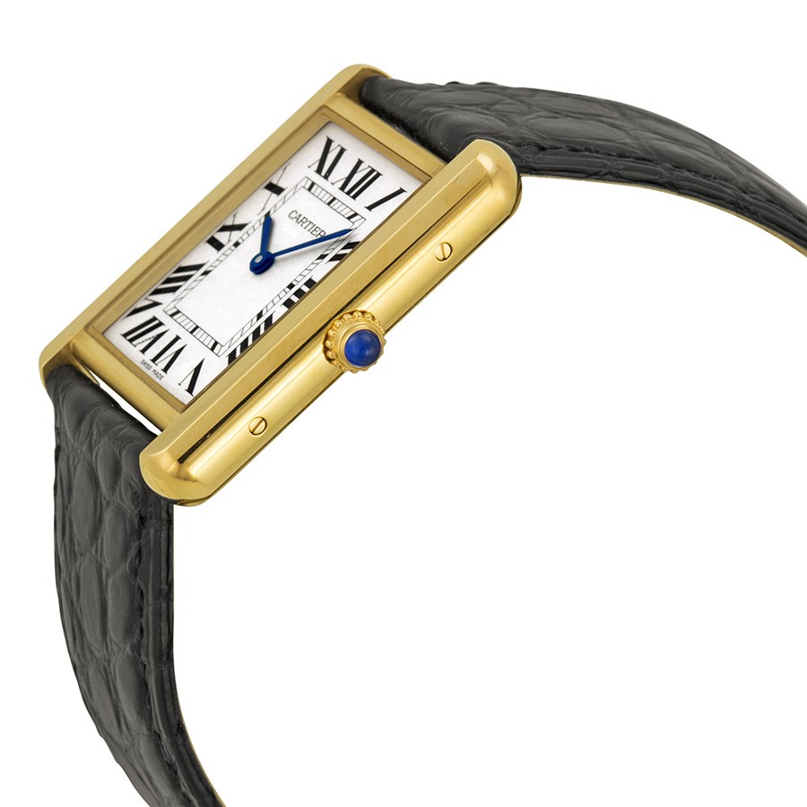 IMG_9085 Cartier W5200004 Tank Unisex Quartz 18kt Yellow Gold Replica 2