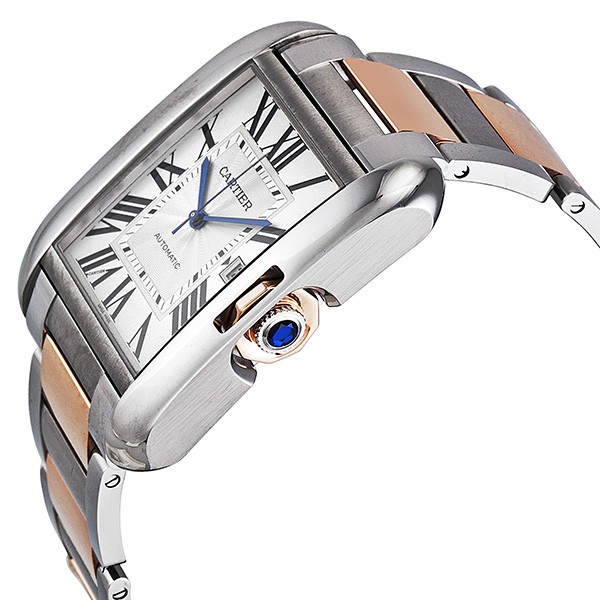 IMG_9085 Cartier W5310006 Tank Mens Automatic Stainless Steel Replica 2