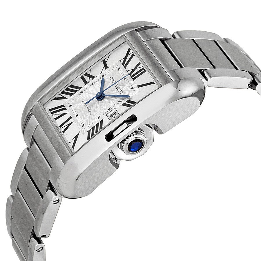 IMG_9085 Cartier W5310009 Tank Mens Automatic Stainless Steel Replica 2