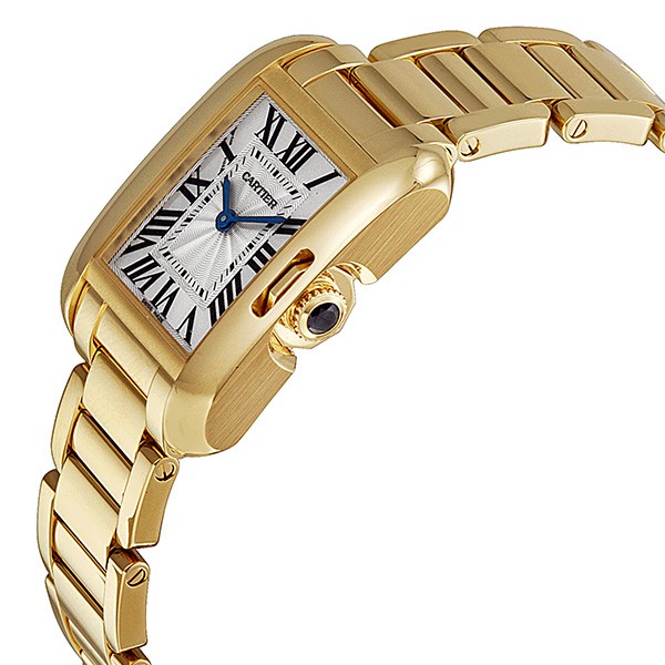 IMG_9085 Cartier W5310014 Tank Ladies Quartz 18kt Yellow Gold Replica 2
