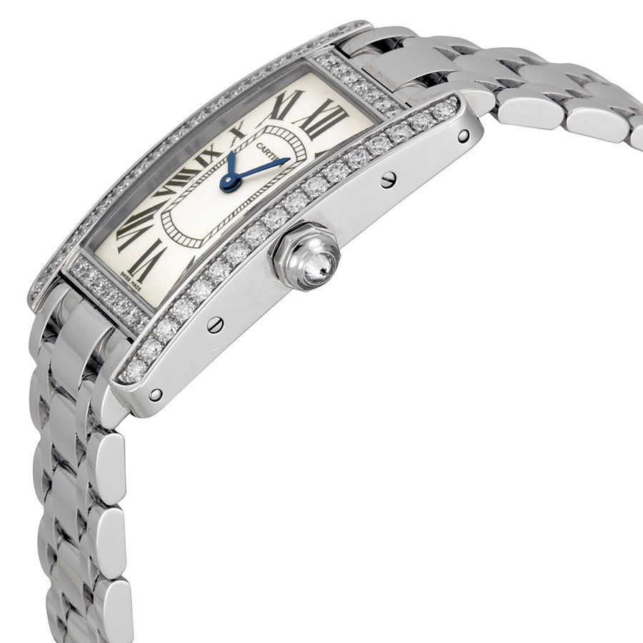 IMG_9085 Cartier WB7073L1 Tank Ladies Quartz 18kt White Gold Replica 2