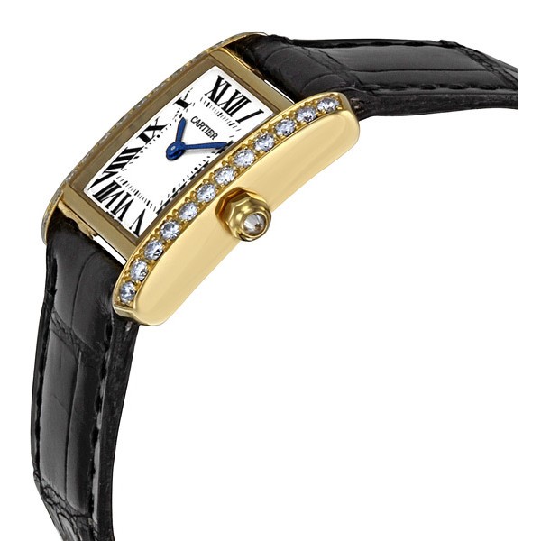 IMG_9085 Cartier WE100131 Tank Ladies Quartz 18kt Yellow Gold Replica 2