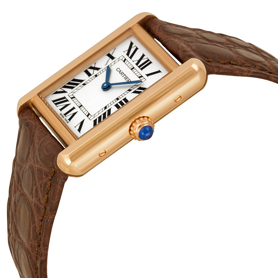 IMG_9085 Cartier W5200024 Ladies Quartz 18kt Rose Gold and Stainless Steel Replica 2
