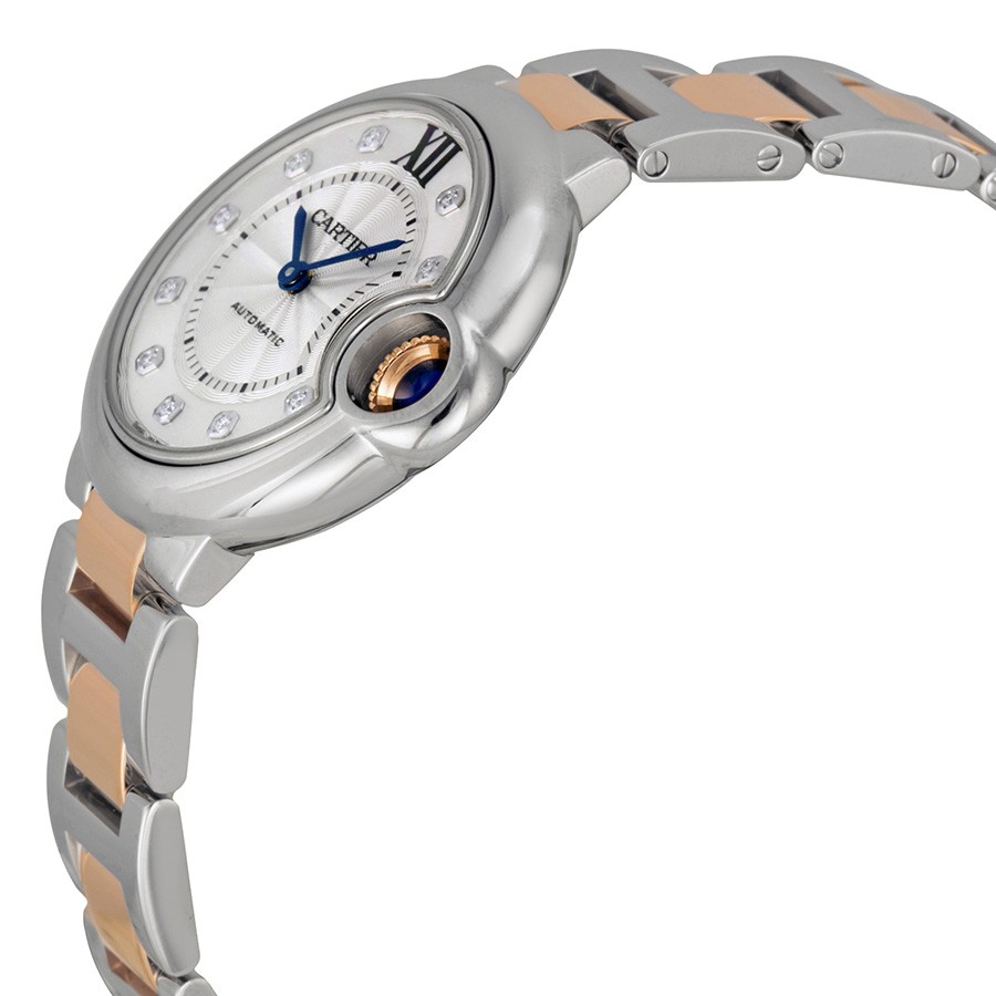 IMG_9085 Cartier WE902061 Ladies Automatic Stainless Steel and 18kt Rose Gold Replica 2