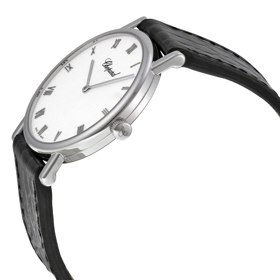 IMG_9085 Chopard 163154-1001 Ladies Hand Wind 18kt White Gold Replica 2