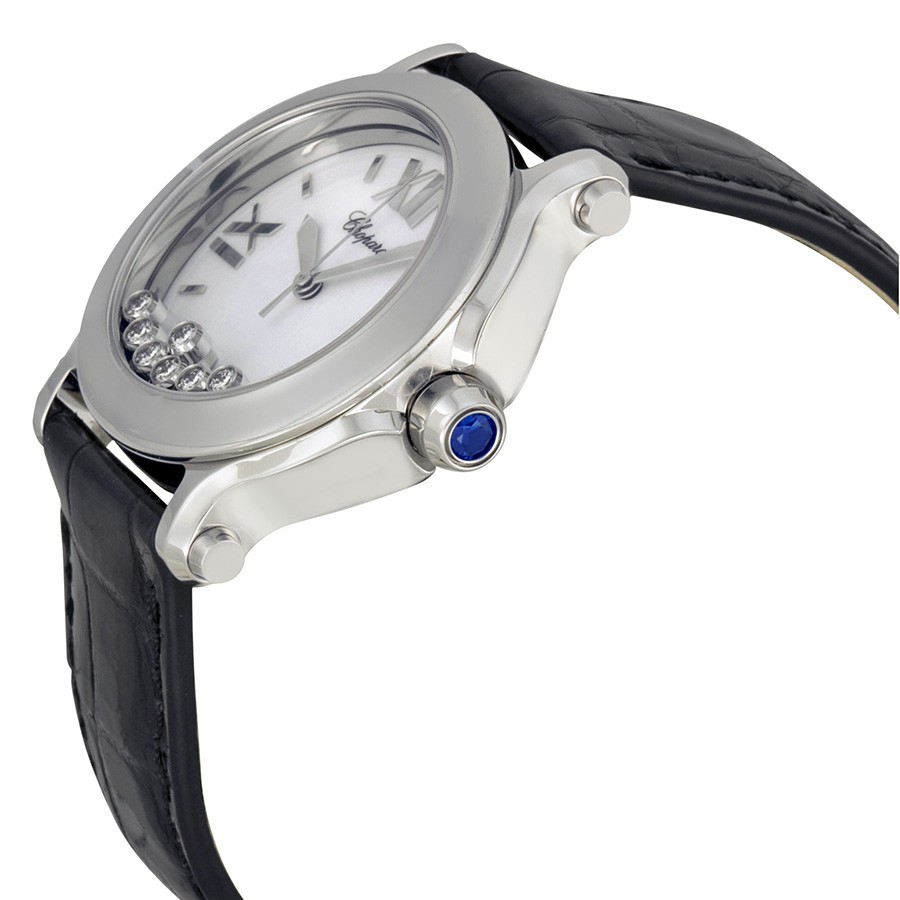 IMG_9085 Chopard 278475-3001 Happy Sport Ladies Quartz Stainless Steel Replica 2