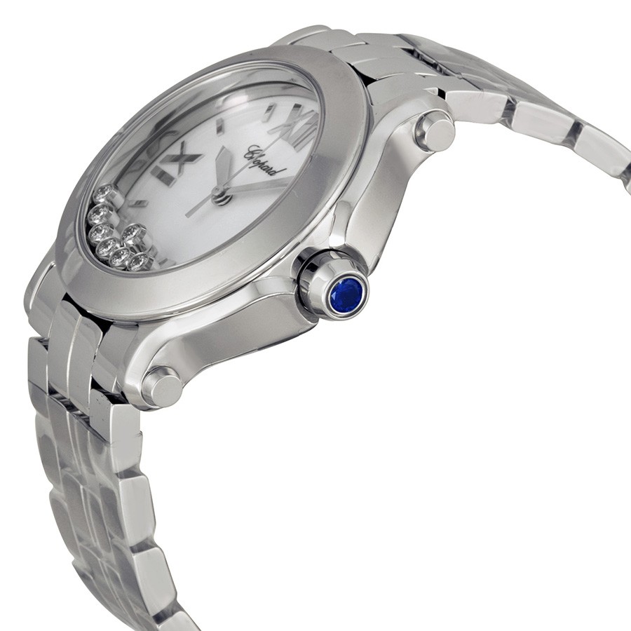 IMG_9085 Chopard 278477-3001 Happy Sport Ladies Quartz Stainless Steel Replica 2