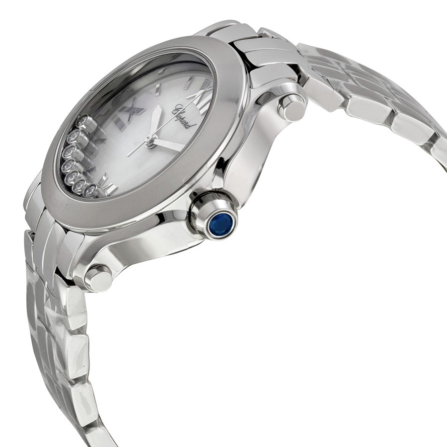 Chopard 278477-3002 Happy Sport Ladies Quartz Stainless Steel Replica 2
