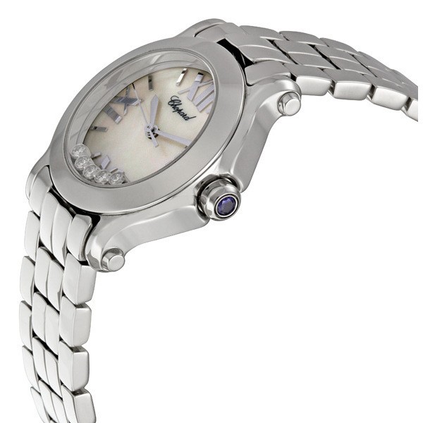IMG_9085 Chopard 278509-3006 Happy Sport Ladies Quartz Stainless Steel Replica 2
