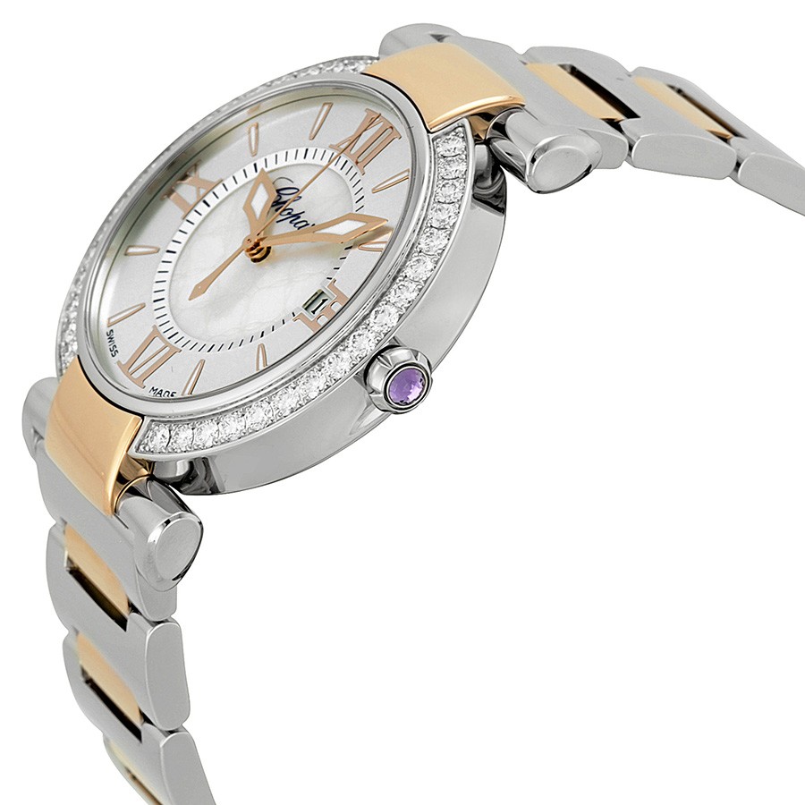 IMG_9085 Chopard 388532-6004 Imperiale Ladies Quartz Stainless Steel and 18kt Rose Gold Replica 2