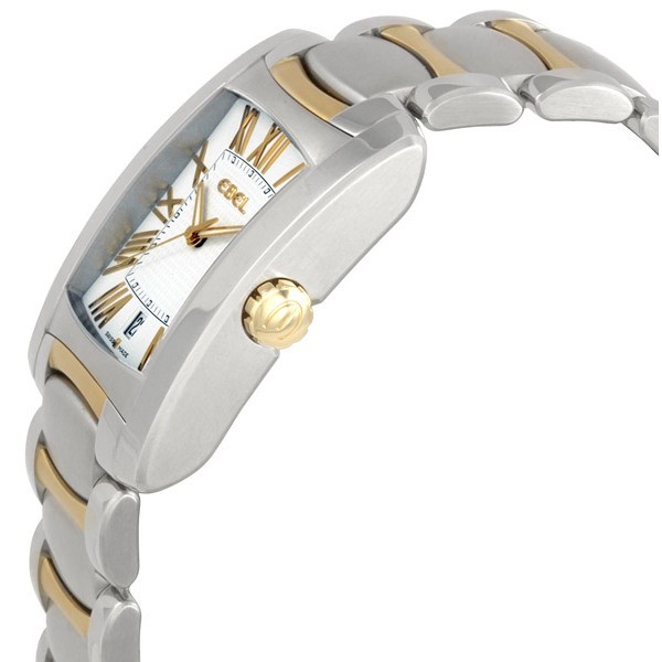 IMG_9085 Ebel 1215770 Brasilia Mens Quartz Two Tone Stainless Steel and Yellow Gold Replica 2