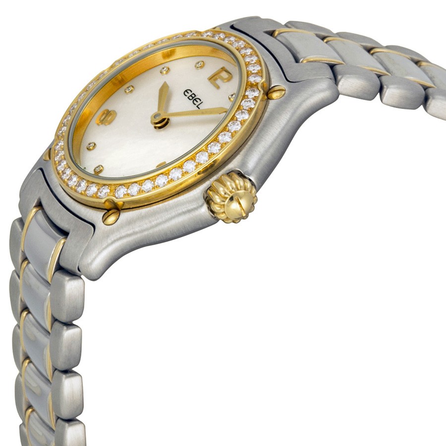 IMG_9085 Ebel 1090214/19865P Classic Ladies Quartz Stainless Steel Replica 2
