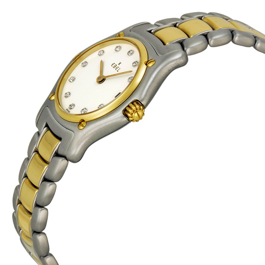 IMG_9085 Ebel 7293 Classic Ladies Quartz Stainless Steel Replica 2