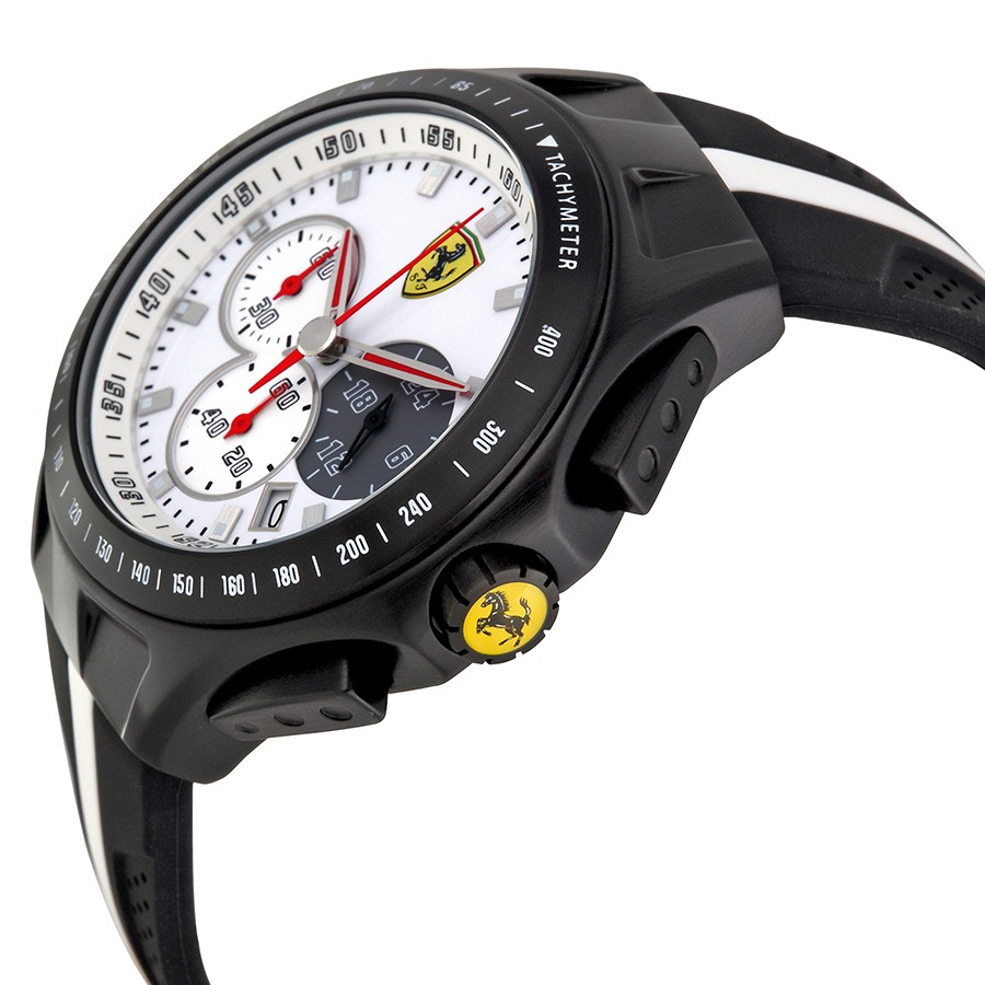 IMG_9085 Ferrari 830024 Mens Quartz Black Ion-plated Stainless Steel Replica 2