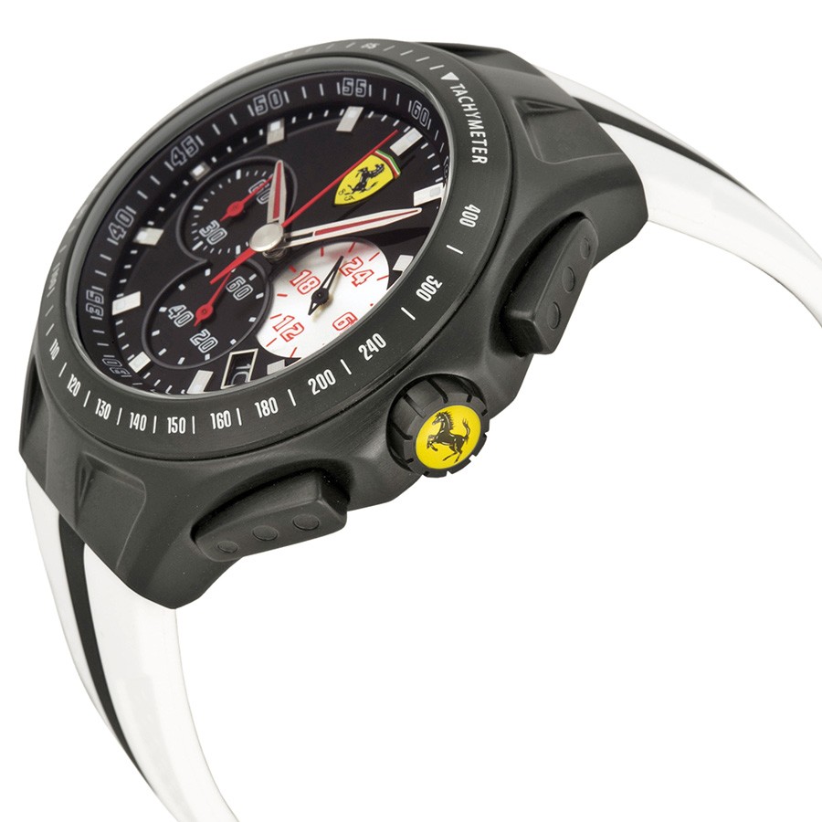 IMG_9085 Ferrari 830026 Mens Quartz Black Ion-plated Stainless Steel Replica 2