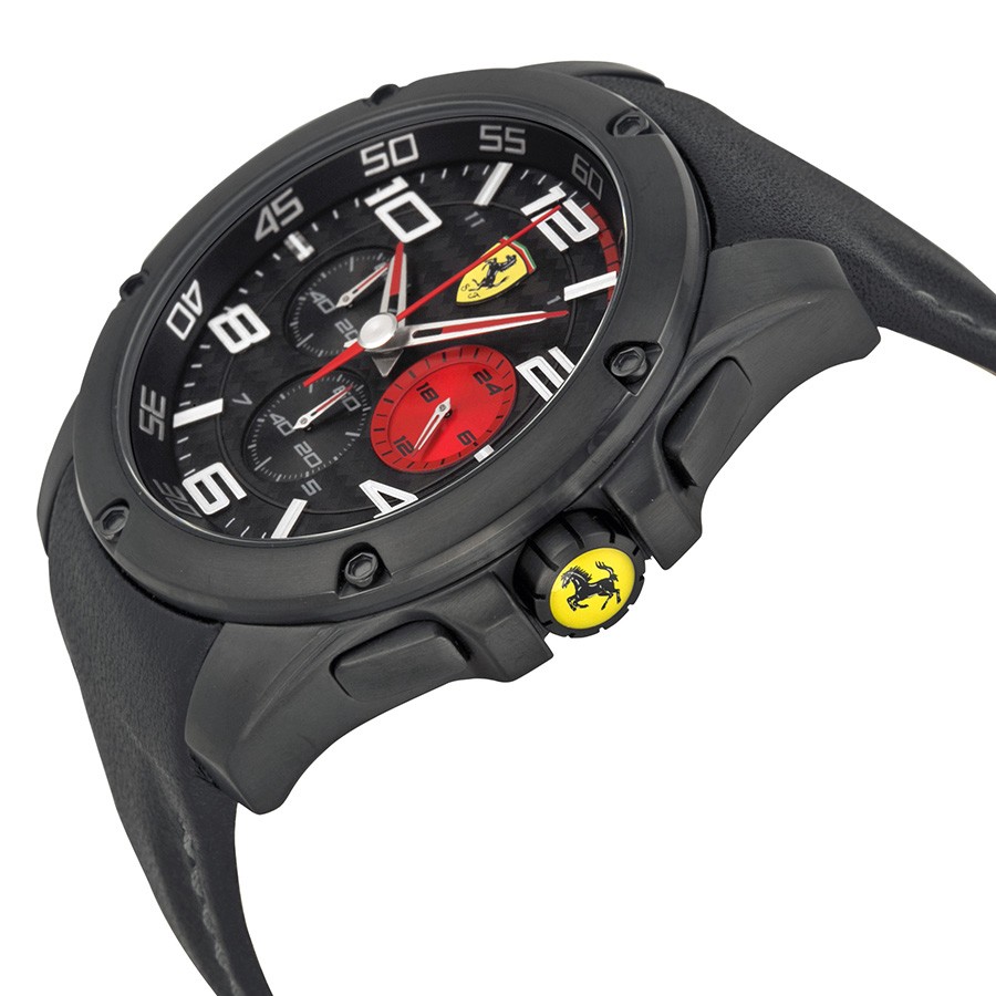 IMG_9085 Ferrari 830030 Mens Quartz Black Ion-plated Stainless Steel Replica 2