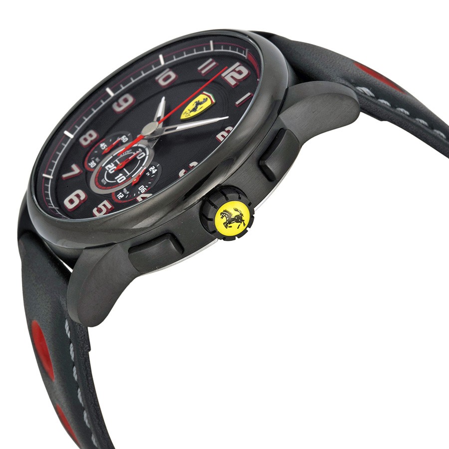 IMG_9085 Ferrari 830059 Mens Quartz Black Ion-plated Stainless Steel Replica 2