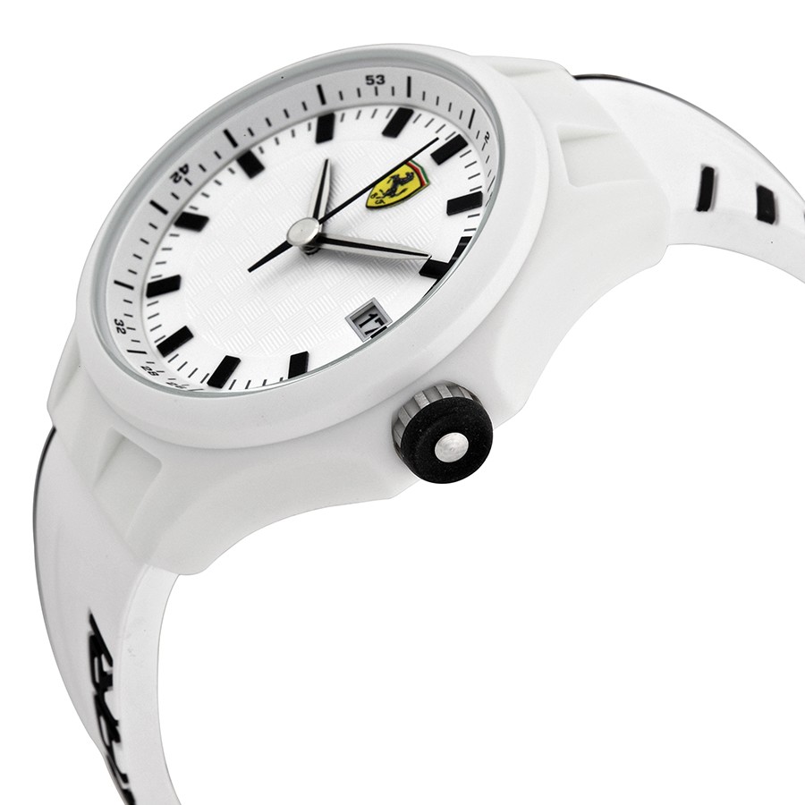 IMG_9085 Ferrari 830124 Mens Quartz White TR90 Plastic Replica 2