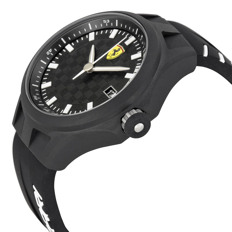 IMG_9085 Ferrari 830125 Mens Quartz Black TR90 Plastic Replica 2