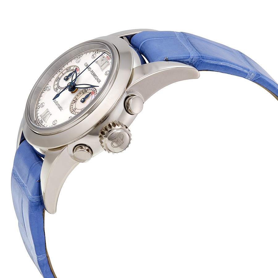 IMG_9085 Girard Perregaux 80450.0.53.11M7 Ladies Automatic 18kt White Gold Replica 2