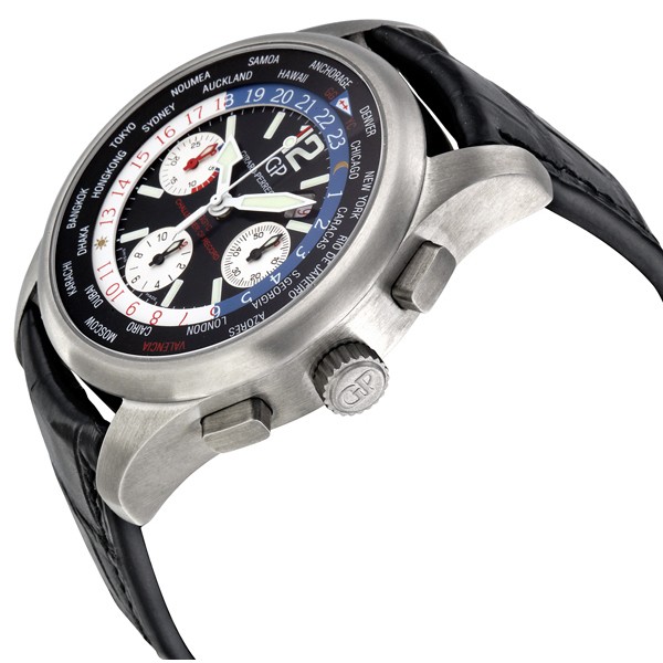 IMG_9085 Girard Perregaux 4980021657FK6A Worldwide Time Control Mens Automatic Titanium Replica 2