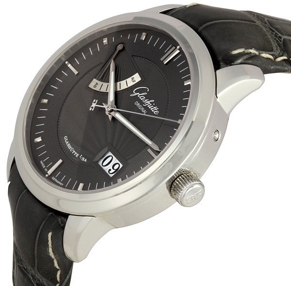 IMG_9085 Glashutte 10001040204 Senator Mens Automatic Stainless Steel Replica 2