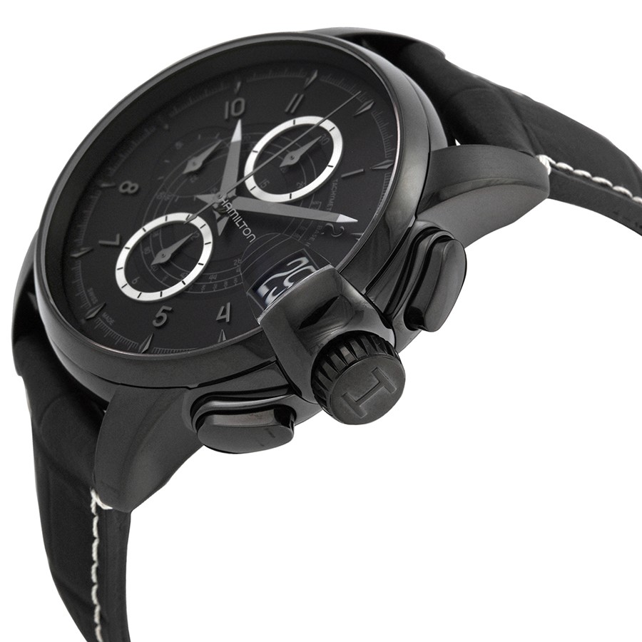 IMG_9085 Hamilton H40686335 Mens Automatic Black PVD Stainless Steel Replica 2