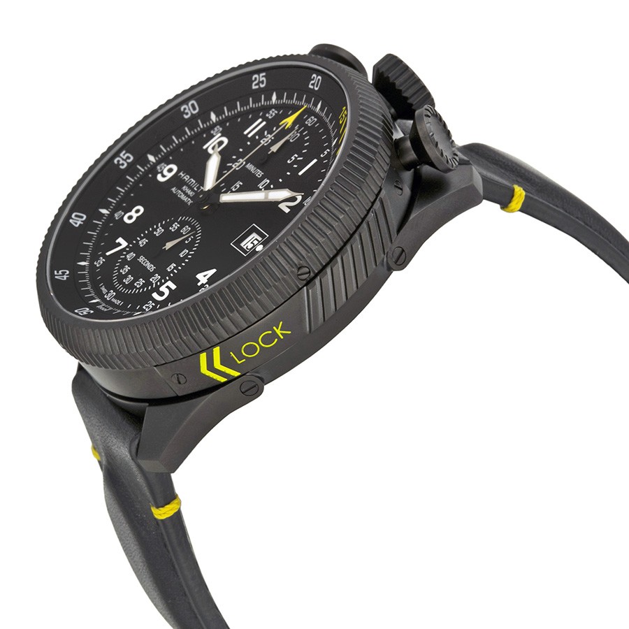 IMG_9085 Hamilton H76786733 Mens Automatic Black PVD Stainless Steel Replica 2
