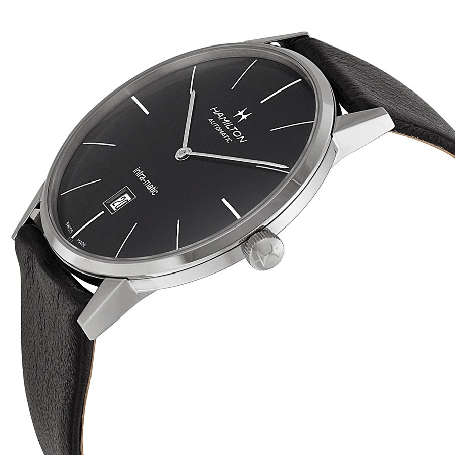 IMG_9085 Hamilton H38755731 Intra-Matic Mens Automatic Stainless Steel Replica 2