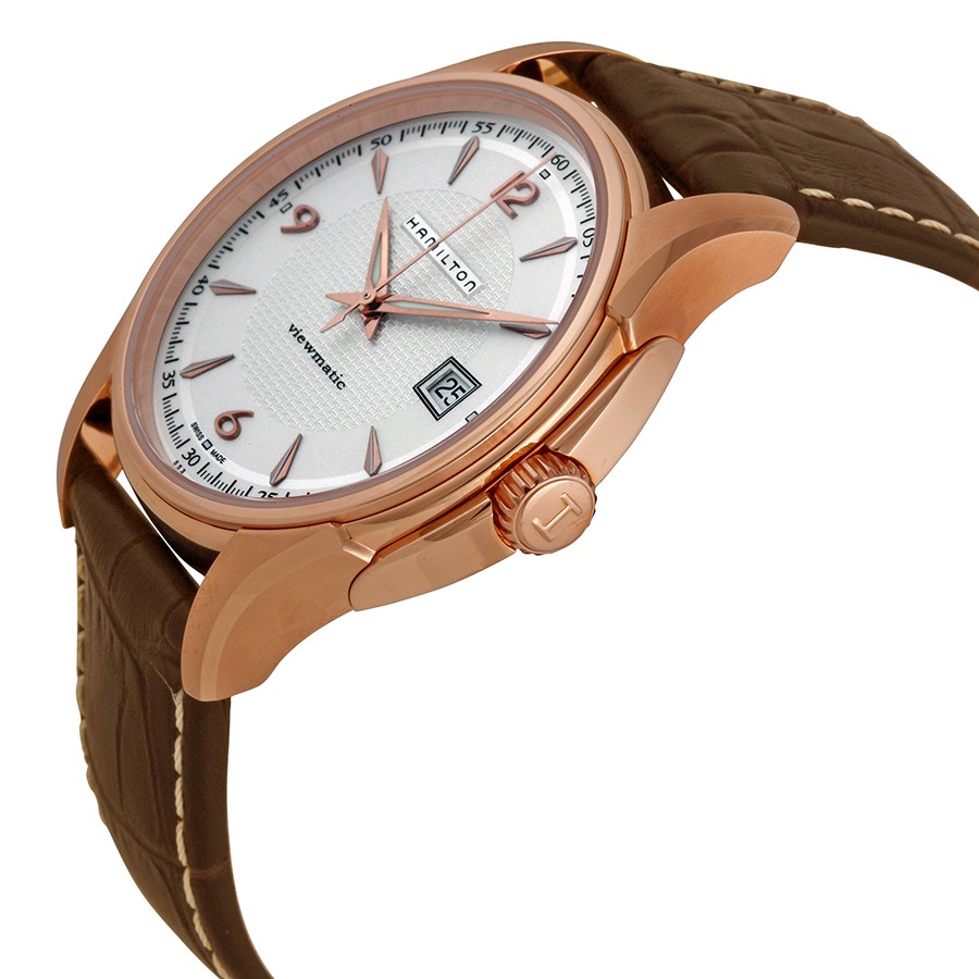 IMG_9085 Hamilton H32645555 Jazzmaster Mens Automatic Rose Gold-tone Stainless Steel Replica 2