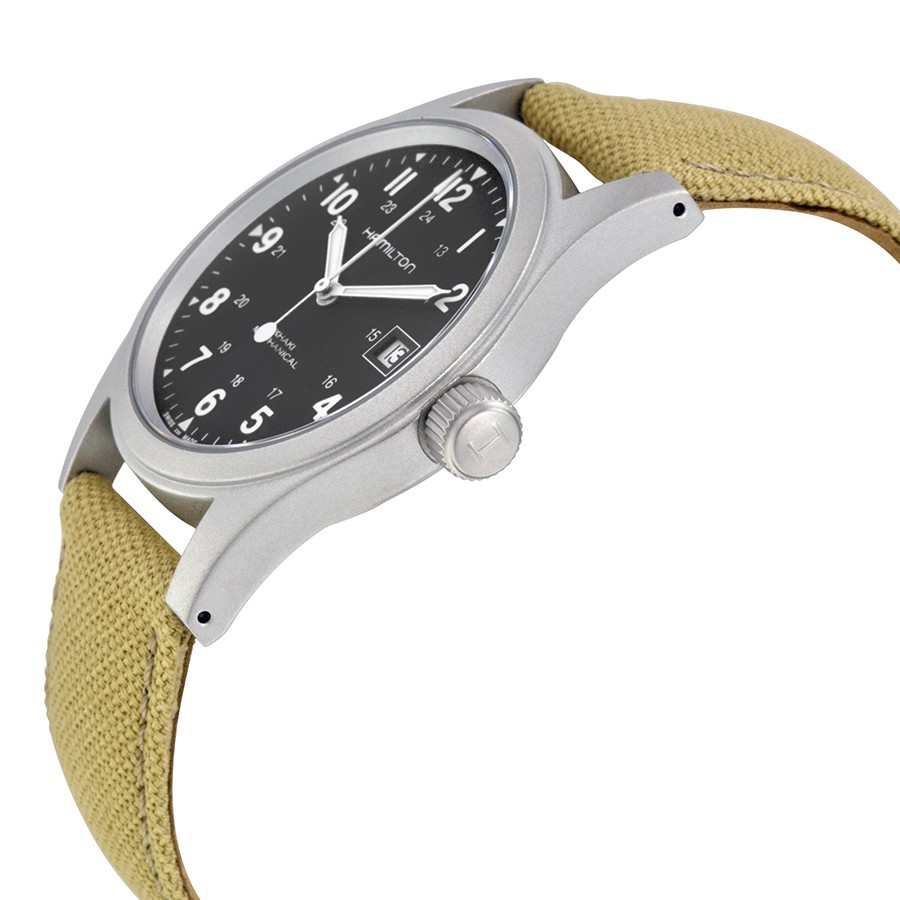 IMG_9085 Hamilton H69419933 Khaki Field Mens Hand Wind Stainless Steel Replica 2
