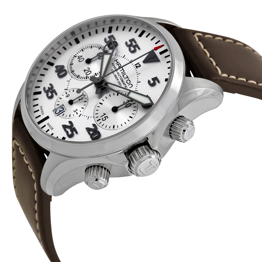IMG_9085 Hamilton H64666555 Khaki Pilot Mens Automatic Stainless Steel Replica 2