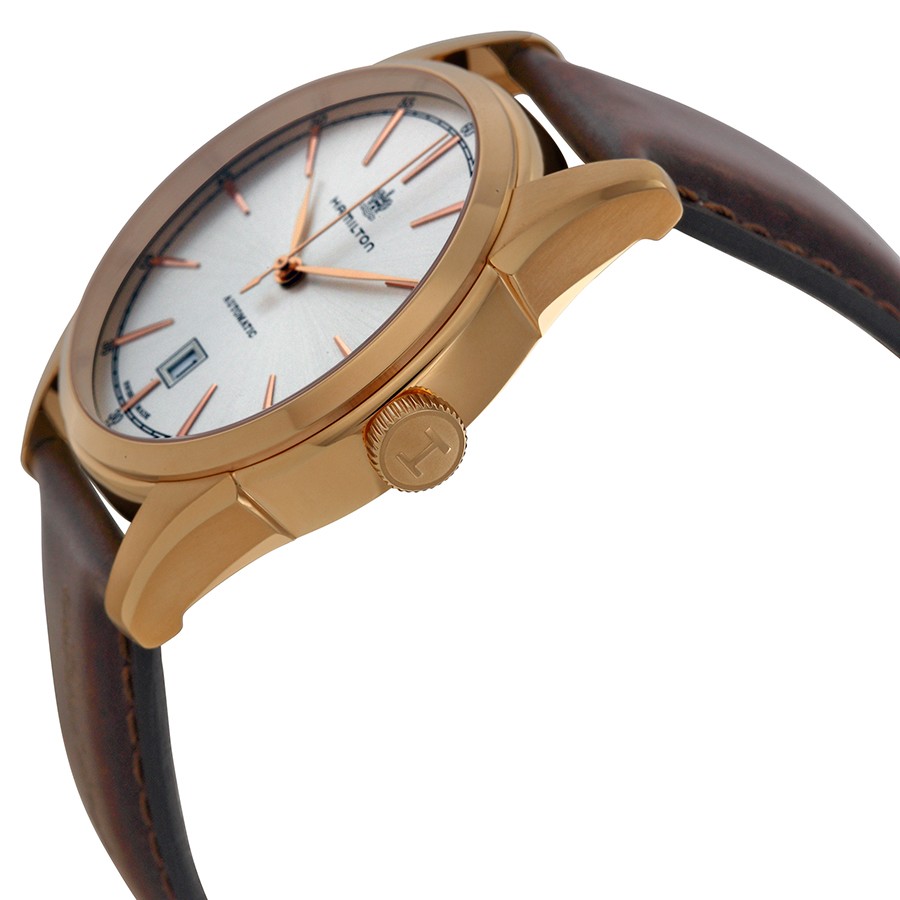 IMG_9085 Hamilton H42445551 Timeless Classic Mens Automatic Rose Gold PVD Stainless Steel Replica 2