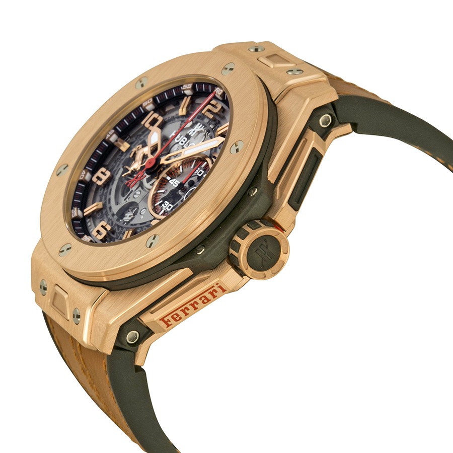 IMG_9085 Hublot 401.OX.0123.VR Mens Automatic 18kt King Gold Replica 2