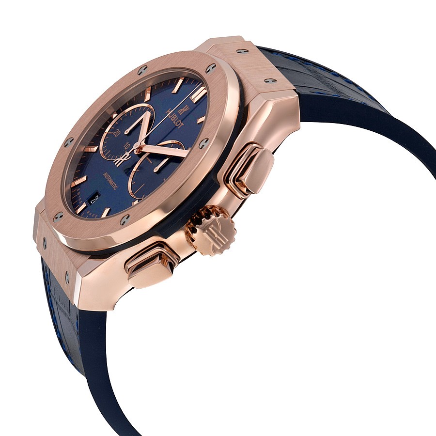IMG_9085 Hublot 521.OX.7180.LR Mens Automatic Polished and Satin-finished 18kt King Gold Replica 2