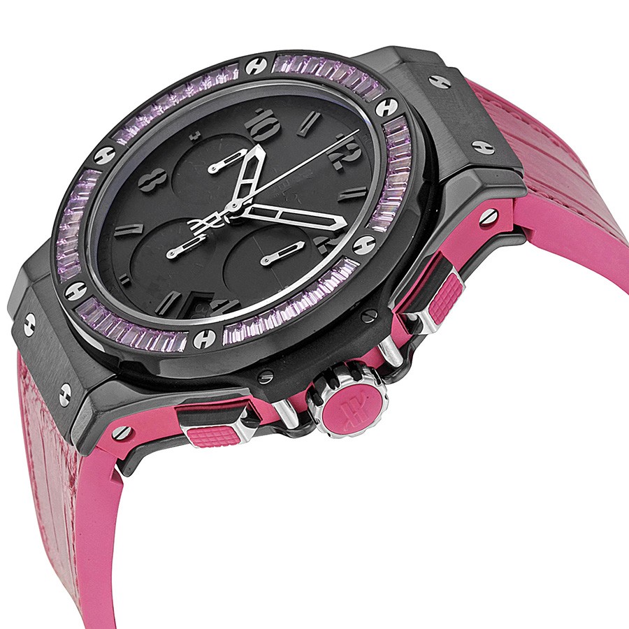 Hublot 341.CP.1110.LR.1933 Big Bang Ladies Automatic Black Ceramic Replica 2