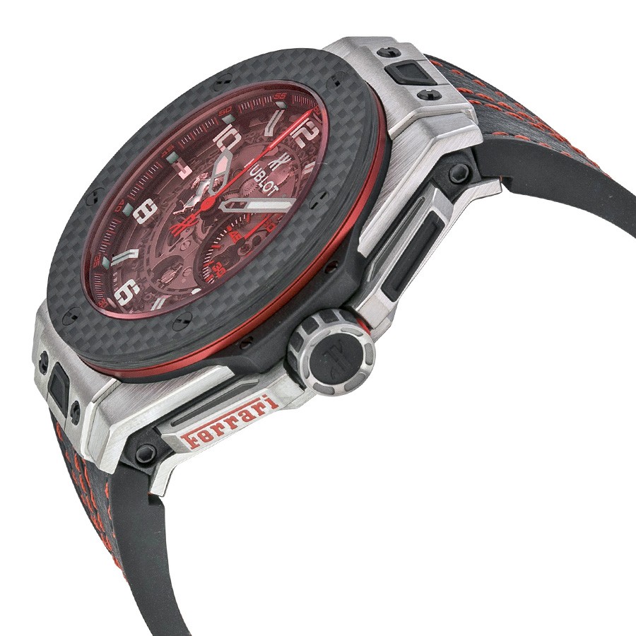 IMG_9085 Hublot 401.NQ.0123.VR Big Bang Ferrari Mens Automatic Titanium Replica 2