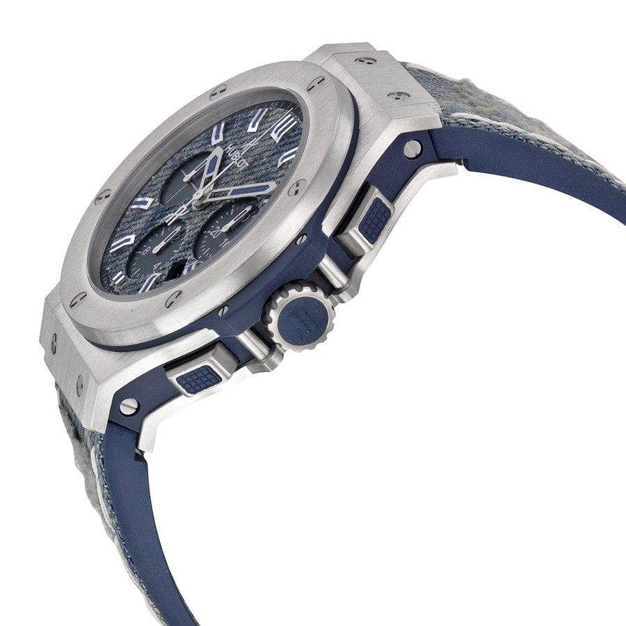 IMG_9085 Hublot 301.SL.2770.NR.JEANS Big Bang Jeans Ladies Automatic Satin-finished Stainless Steel Replica 2