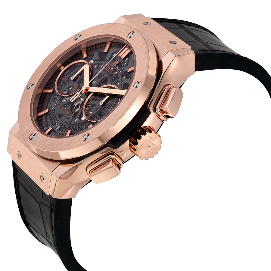 IMG_9085 Hublot 525.OX.0180.LR Classic Fusion Mens Automatic 18kt Rose Gold Replica 2
