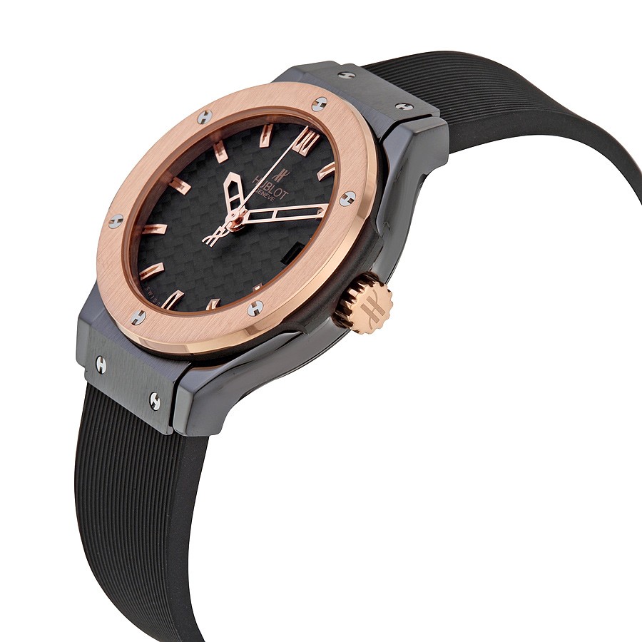 IMG_9085 Hublot 581.CO.1780.RX Classic Fusion Ladies Quartz Black Ceramic Replica 2