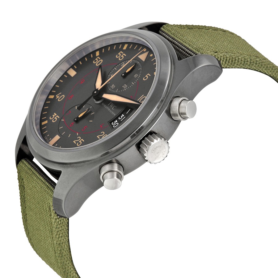 IMG_9085 IWC IW388002 Pilotses Mens Automatic Black Ceramic and Titanium Replica 2