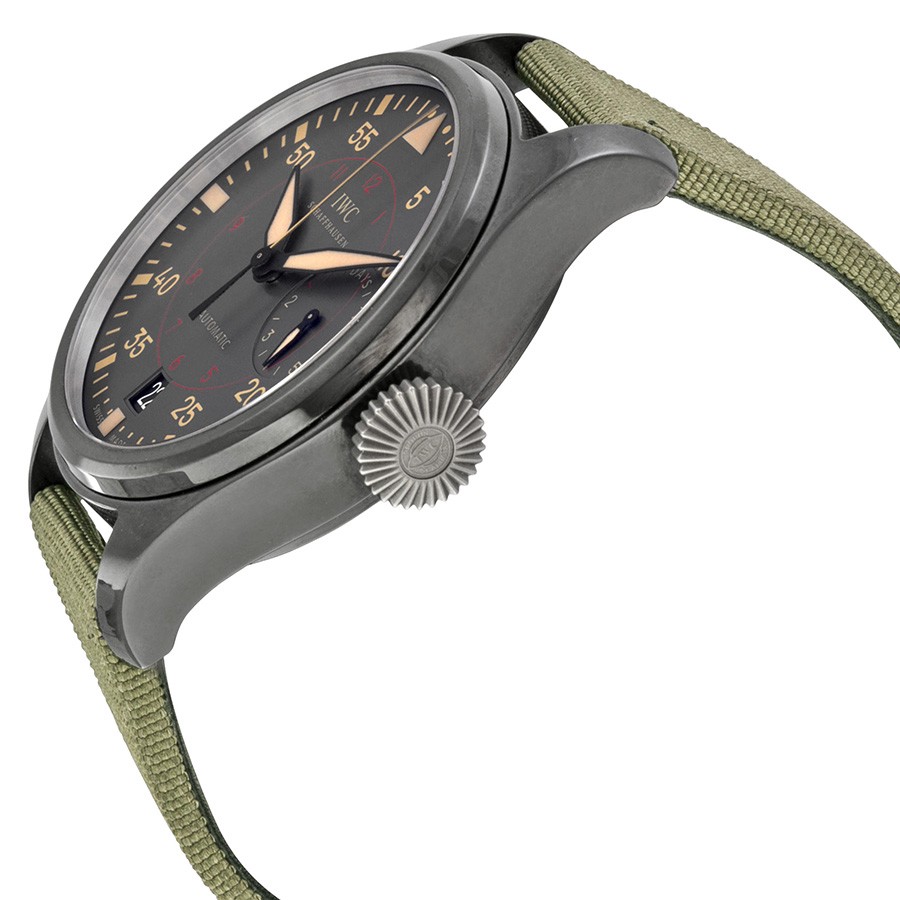 IWC IW501902 Pilotses Mens Automatic Black PVD Ceramic and Titanium Replica 2