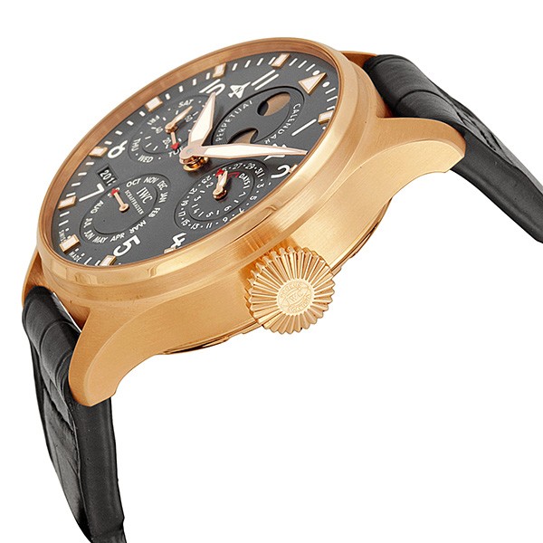 IWC IW502638 Pilotses Mens Automatic 18k Rose Gold Replica 2
