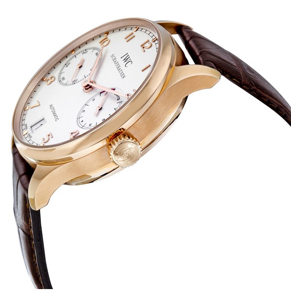 IMG_9085 IWC IW500113 Portuguese Mens Automatic 18kt Rose Gold Replica 2